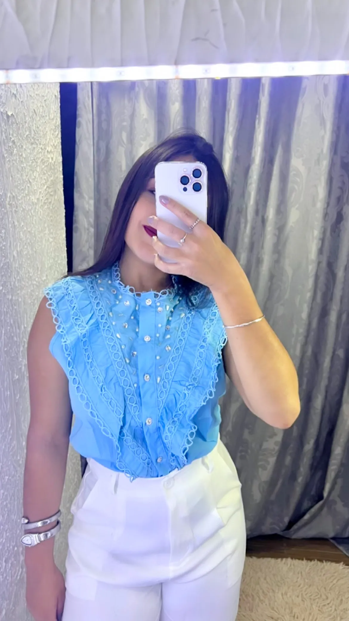 Blusa Brillho VERDE G